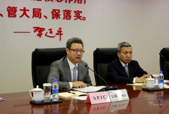 錢智民會見西門子總裁凱颯、西門子能源公司總裁布魯赫