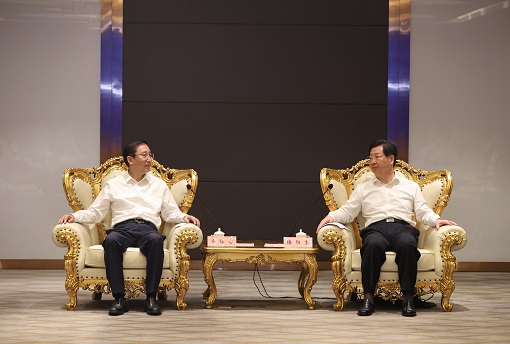 國家電網(wǎng)董事長、黨組書記辛保安拜會河南省委書記樓陽生、省長王凱