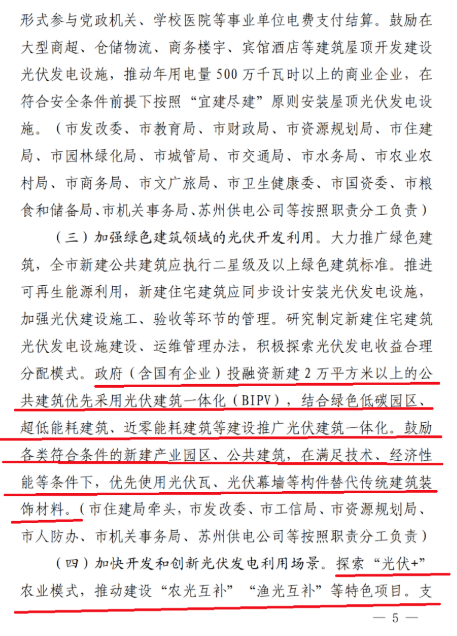 蘇州：國(guó)企廠房100%安裝分布式光伏！