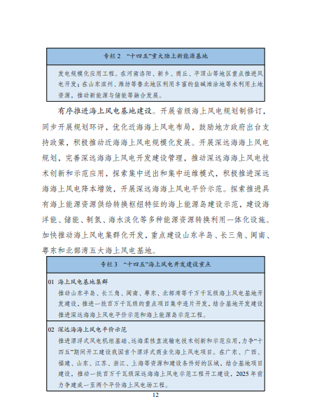 發(fā)改委、能源局等九部委聯(lián)合印發(fā)發(fā)布“十四五”可再生能源規(guī)劃！