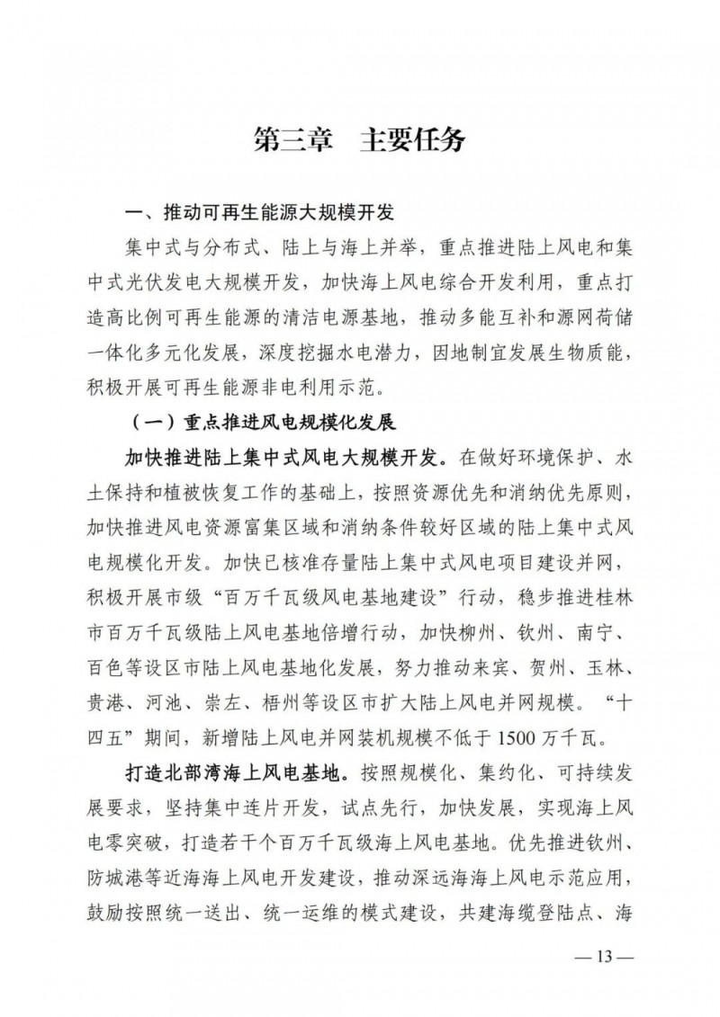 廣西“十四五”規(guī)劃：大力發(fā)展光伏發(fā)電，到2025年新增光伏裝機15GW！
