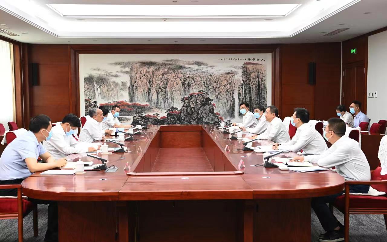 鄒磊拜會(huì)山西省委書記、省人大常委會(huì)主任林武
