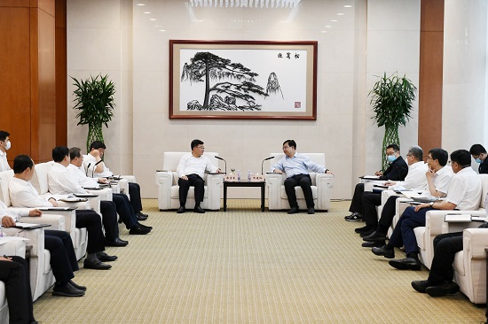 鄧建玲會(huì)見(jiàn)承德市委書(shū)記柴寶良、市長(zhǎng)王亞軍