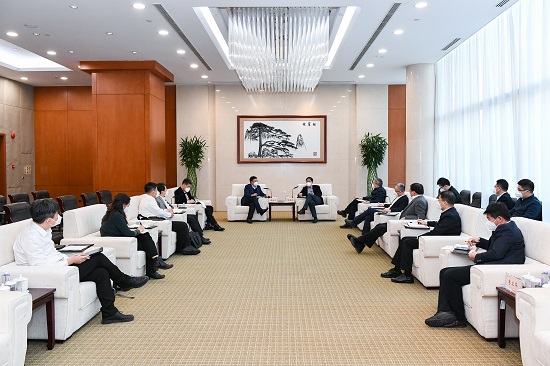 華能集團總經理、黨組副書記鄧建玲會見沈鼓集團董事長戴繼雙