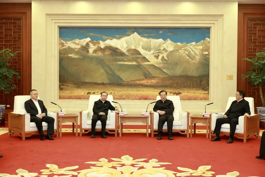 華電集團(tuán)董事長(zhǎng)江毅、總經(jīng)理葉向東拜會(huì)云南省委書記王寧、省長(zhǎng)王予波