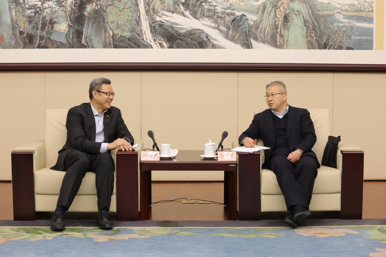國家電投黨組書記、董事長錢智民拜會浙江省委常委、常務(wù)副省長徐文光
