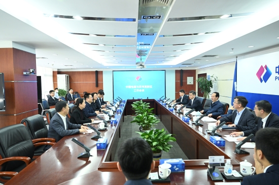 中國電建黨委書記、董事長丁焰章會見蘇州高新區(qū)黨工委書記毛偉
