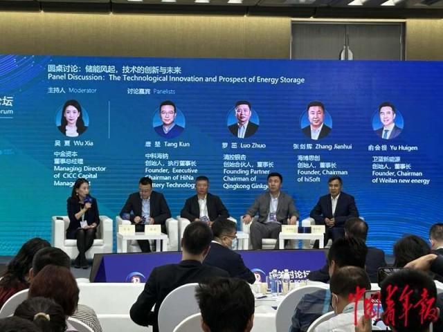 儲能企業(yè)代表齊聚中關村論壇，共話技術創(chuàng)新與未來