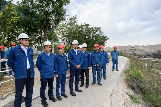 華能集團總經(jīng)理、黨組副書記鄧建玲到蘭州熱電公司調(diào)研