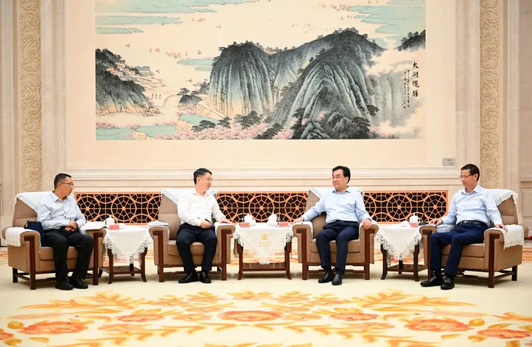 華能集團(tuán)黨組書記、董事長溫樞剛拜會(huì)江蘇省委書記信長星、省長許昆林