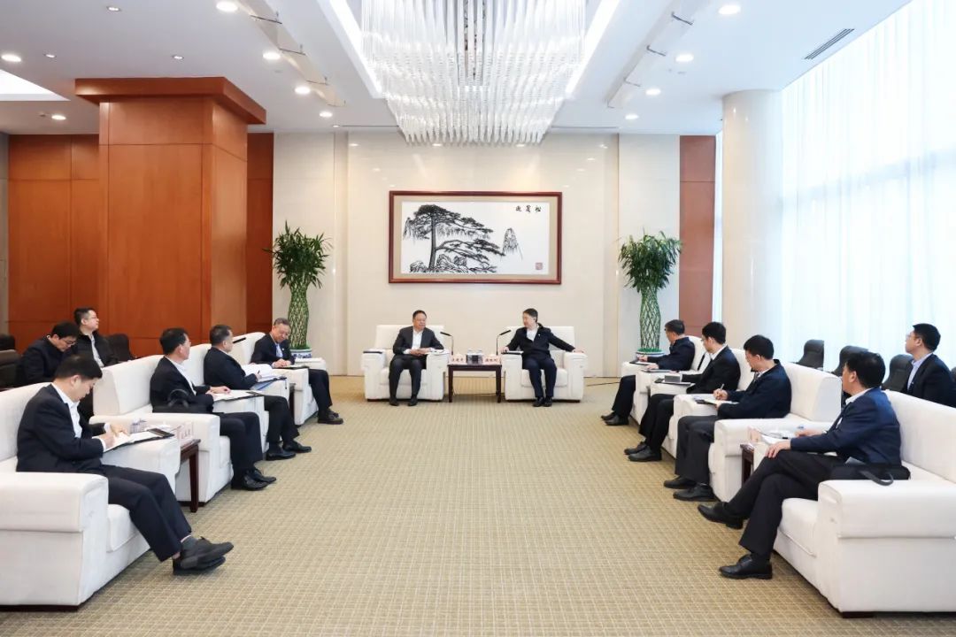 華能集團黨組書記、董事長溫樞剛會見中國鐵建黨委書記、董事長汪建平