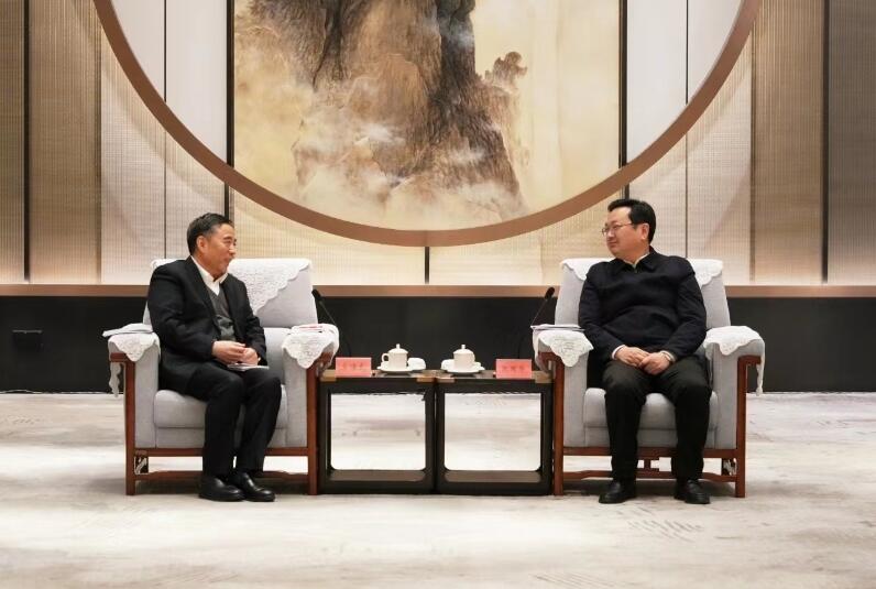 中國能建黨委書記、董事長宋海良拜會河北省委常委，雄安新區(qū)黨工委書記、管委會主任張國華并開展實地考察
