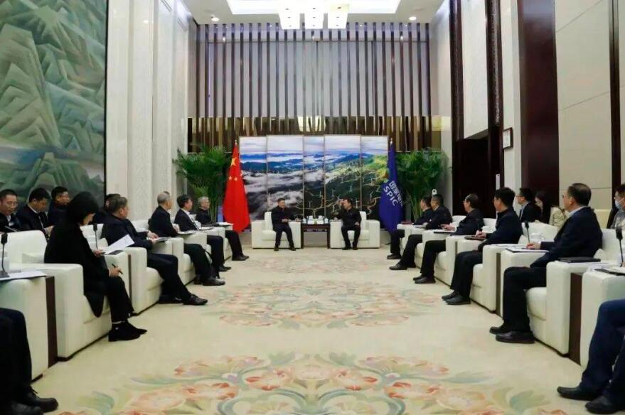 國(guó)家電投黨組書記、董事長(zhǎng)劉明勝會(huì)見東方電氣黨組書記、董事長(zhǎng)俞培根