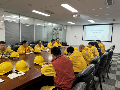 華潤電力南京公司黨委委員、副總經(jīng)理陳超虎參加一期戊值安全聯(lián)系日暨安全蹲點(diǎn)活動(dòng)