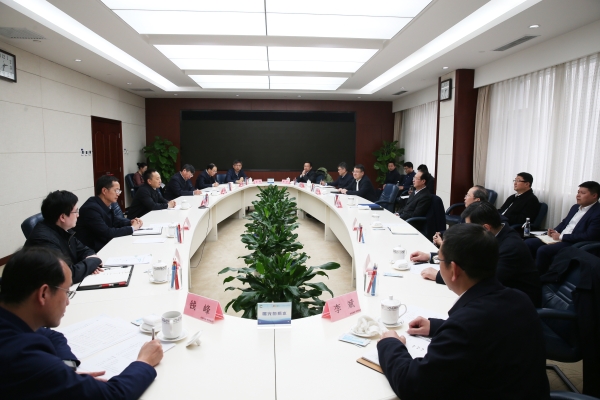 中國電建黨委書記、董事長丁焰章拜會水利部黨組書記、部長李國英