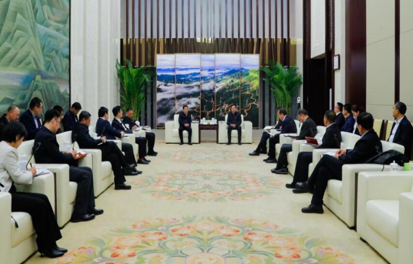 國家電投黨組書記、董事長劉明勝會見遼寧省委常委、沈陽市委書記王新偉