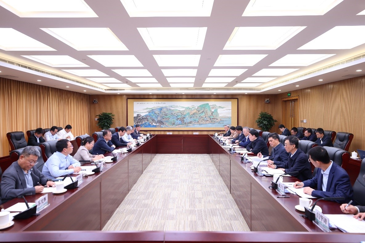 西安交通大學黨委書記盧建軍、校長張立群赴國家電網座談交流