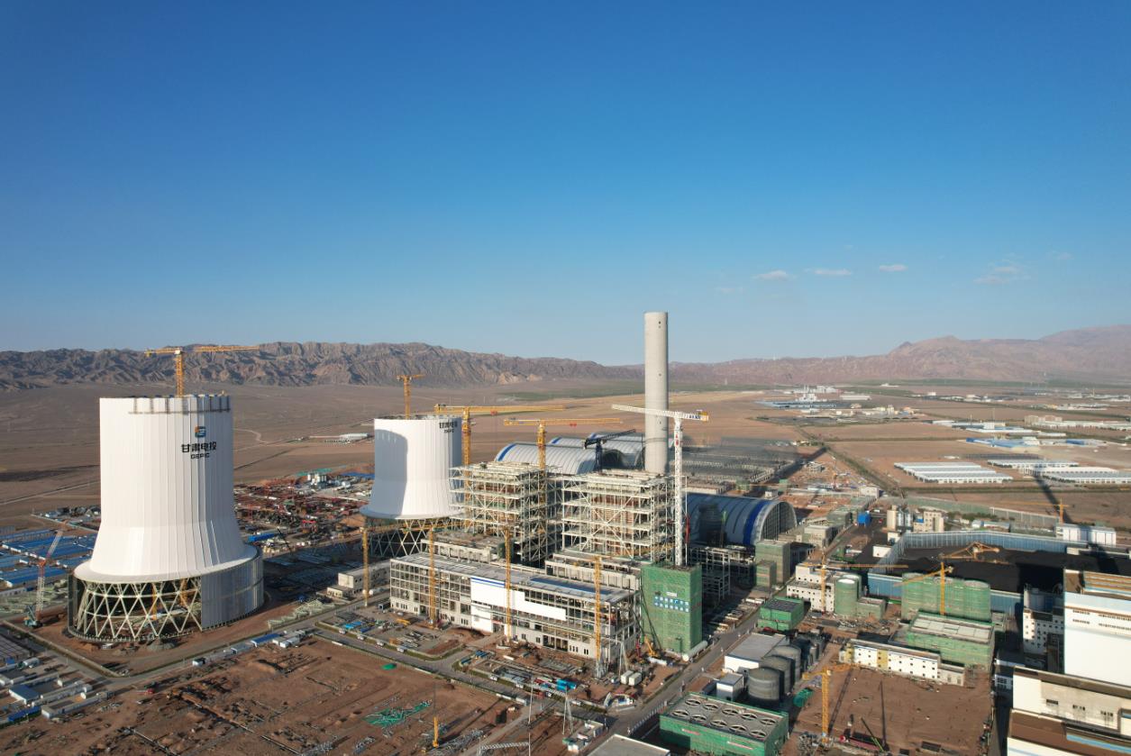 甘肅電投張掖百萬電廠3、4號機組DCS一次受電成功